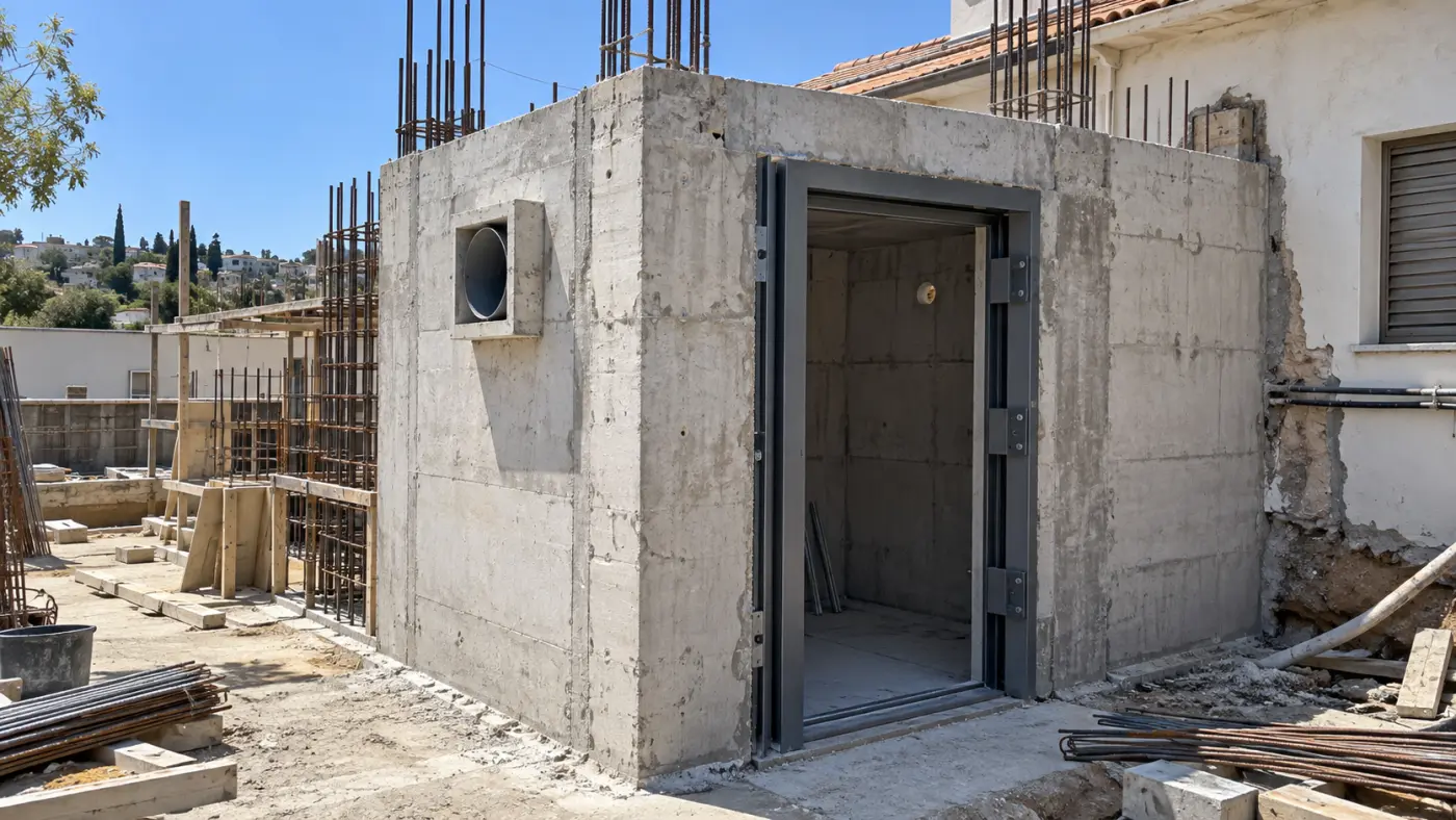 בניית ממ"ד בבית פרטי ובדירה: מה צריך לדעת לפני שמתחילים